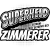 Superheld, clever getarnt als Zimmerer
