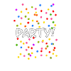 Party Konfetti Silvester Karneval