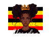 Uganda flag, american ugandan