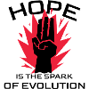 L’espoir est l’étincelle de l’évolution