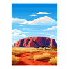 Uluru Kata Tjuta National Park Australia Souvenir