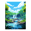 Daintree Regenwald Australien Deko Reiseposter