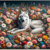 Wolf in bloom