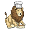 Chapeau de chef Lion Baker