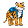 Tiger Student Backpack School