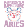Aries Funny Time Clock