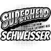 Superheld, clever getarnt als Schweisser
