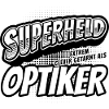 Superheld, clever getarnt als Optiker