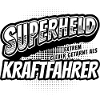 Superheld, clever getarnt als Kraftfahrer