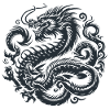 Chinese Dragon Tattoo