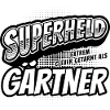 Superheld, clever getarnt als Gärtner