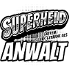 Superheld, clever getarnt als Anwalt