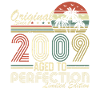 Unieke 2009 Vintage Retro Artwork