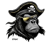 Gorilla Pirate