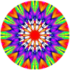 Kaleidoskop Mandala Farbrausch