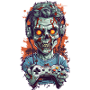 Spooky Zombie Gamer Halloween Look