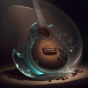 Coffee and guitar
