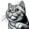 BKH Silver Tabby Comic