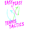 Easy Peasy Tennis Tactics Shirt Design