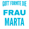 Marta Name Design