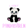 Mädchenherz für Pandas