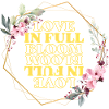 Love in Full Bloom Blumenrahmen