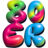 80s,80s,retro,3d,balloon,party