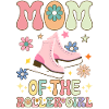 Roller Skating Skater Girl Mom