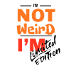 Not Weird, I'm Bold Gradient