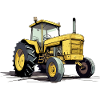 Yellow Tractor No. 2