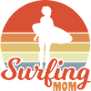 Maman surfeuse
