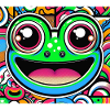 Frog Pop Art