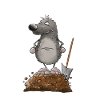 Maulender Nö Maulwurf Wortspiel