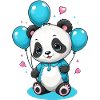 Ours panda mignon
