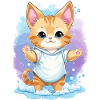 Mignon bébé chat
