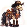 Powerful Western Pony