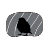 Illustration d’oiseau d’observation d’oiseaux