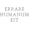 Errare humanum est