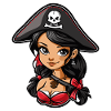 Cute Anime Pirate Girl