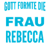 Conception du nom Rebecca