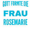 Rosemarie Name Design