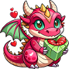 Farbenfroher Drache