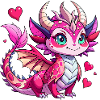 Farbenfroher Drache