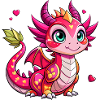 Farbenfroher Drache
