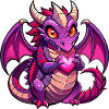 Farbenfroher Drache