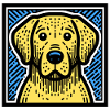Labrador Retriver Pop Art
