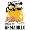 Armadillo Human Costume Gürteltier