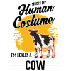 Cow Costume Farmer Cattle Breeder