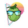 Retro Coconut Design