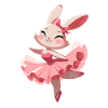Bunny dancing